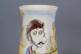 Mid 20th Century Melior Italian Ceramic Vase