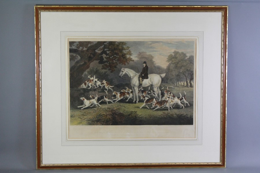 Antique Hand Coloured Lithograph.