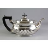 A Victorian Silver Tea Pot