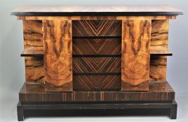 An Art Deco Rosewood Sideboard