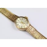 A 9ct Gold Lady's Marin Cocktail Watch