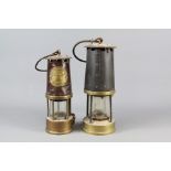 Two Vintage Mining Lamps