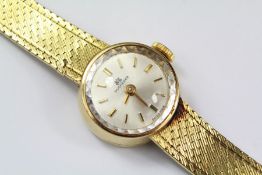 A Lady's 18ct Bucherer Mechanical Wrist Watch