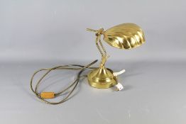 A Brass Desk Lamp