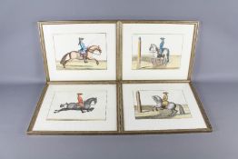 A Set of Eight Equestrian Prints