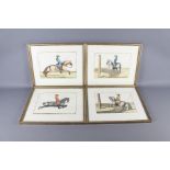 A Set of Eight Equestrian Prints