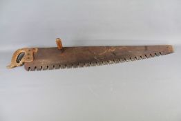 Antique One Man Tree Saw