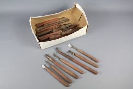 A Box of Vintage Silver-Smith Tools