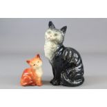 Beswick Porcelain Cat Figurines