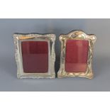 Two Silver Photo Frames