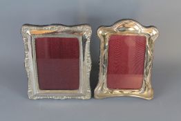 Two Silver Photo Frames