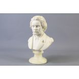 A. Gianelli (Italian) Bust of Beethoven