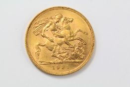 A George V Gold Full Sovereign