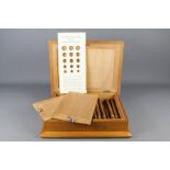 A Hand Crafted Box containing Cuban Cigars