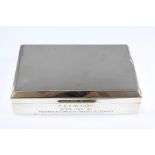 A Double Silver Cigarette Case