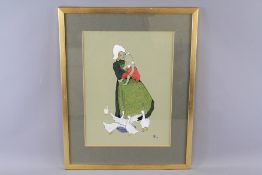 Cecil Aldin (1870-1933) 20th Century Pair of Watercolours and Black Ink