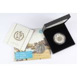 A Royal Mint Trafalgar Square 2016 £100 Silver Proof Coin