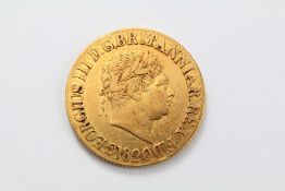 A George III Full Gold Sovereign