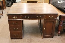 A Mahogany Partners Desk