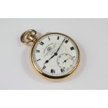 A 9ct Gold Thomas Russell & Son Pocket Watch