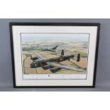 Print Depicting RAF Avro Lancaster PA474 "Thumper Mk III"