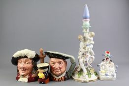 Doulton & Co Limited Character Jugs.