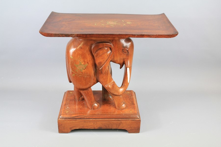 An Asian Teak Seat