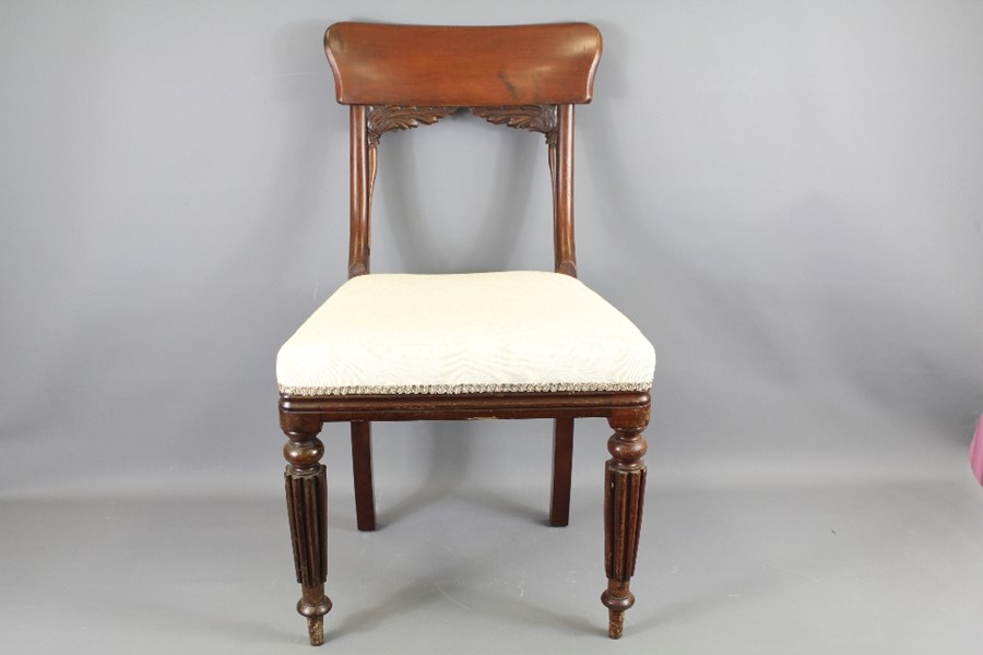 Mahogany Regency Dining Chairs - Image 2 of 2