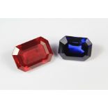 Two Synthetic Gemstones