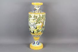 A 20th Century Italian Majolica Vase