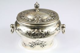 A Silver Bowl and Cover