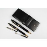 Mont Blanc Meisterstuck Roller Ball Pen and Pencil Set