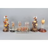 A Collection of Decorative Glass Domes