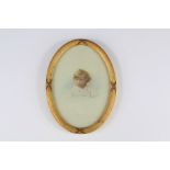 A Charming Portrait Miniature of a Toddler
