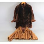 Two Vintage Fur Jackets