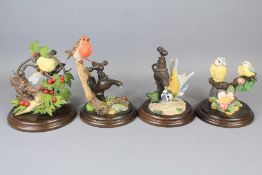 A Collection of Country Artists Bird Figures