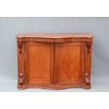 A Victorian Rosewood Chiffonier