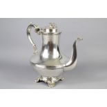 A Victorian Silver Coffee Pot
