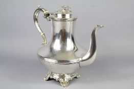 A Victorian Silver Coffee Pot