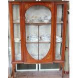 An Edwardian Glass Display Cabinet