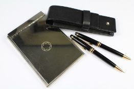 Mont Blanc Meisterstuck Pen and Pencil Set