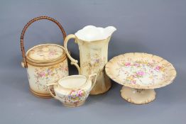 A Collection of Crown Devon/Ducal Blushware