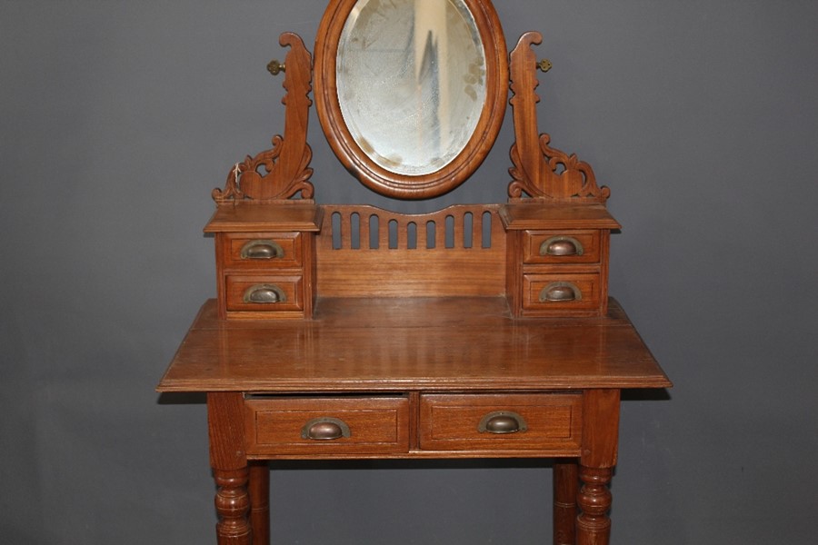 A Fruit Wood Dressing Table - Image 4 of 4