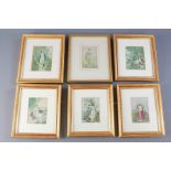 Six Le Blond Vintage Prints