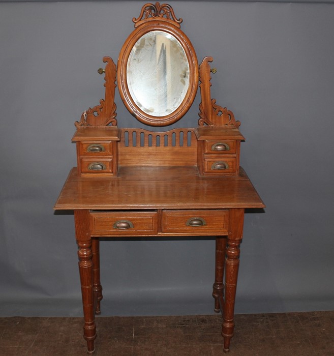 A Fruit Wood Dressing Table