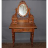 A Fruit Wood Dressing Table