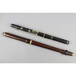 Antique Rosewood Flute