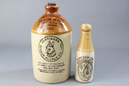 Newcastle-on-Tyne 19th Century Stout Bottle