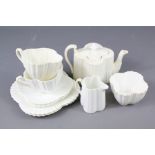 A Blanc de Chine Tea Set