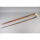 Two Antique Walking Sticks